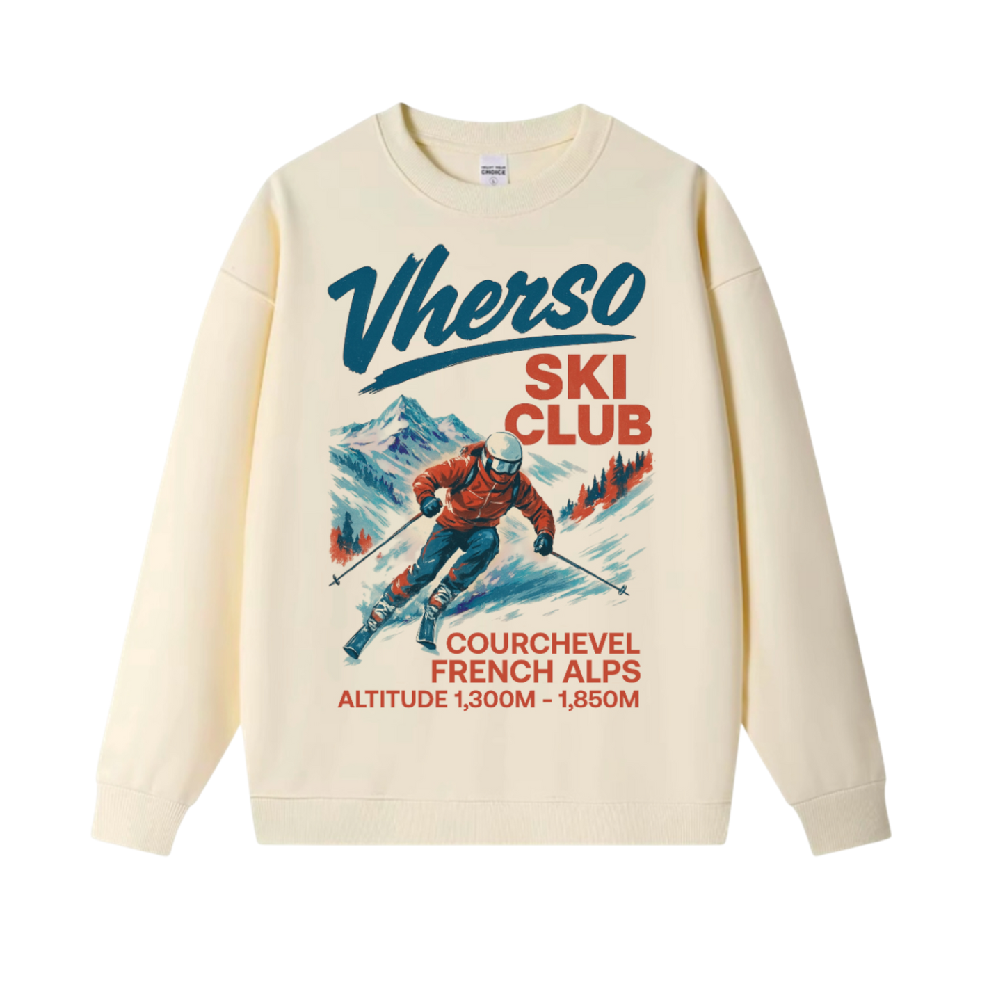 VHERSO COURCHEVEL SKI CLUB SWEATSHIRT