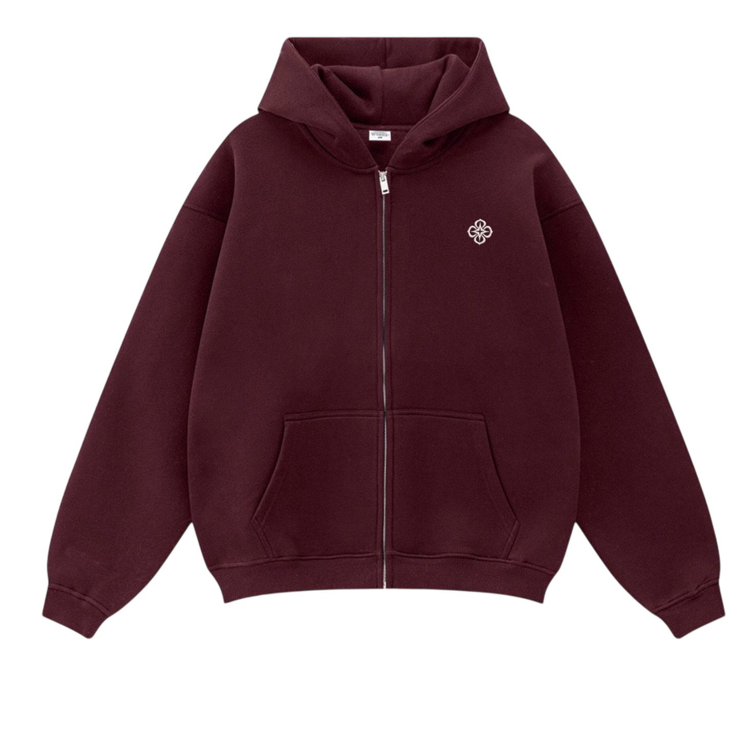 DARK GREY LOGO ZIP-UP