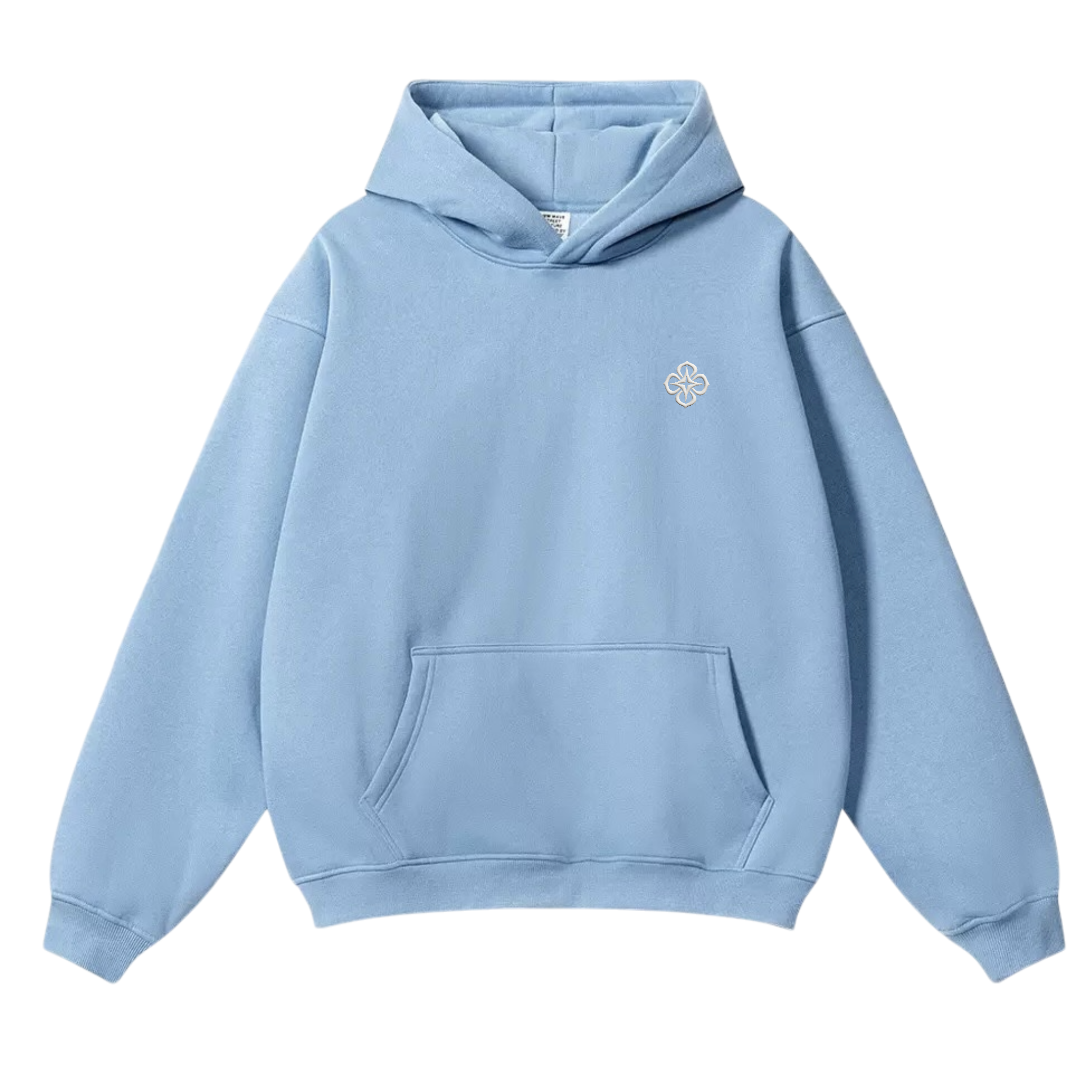 HAZE BLUE LOGO HOODIE