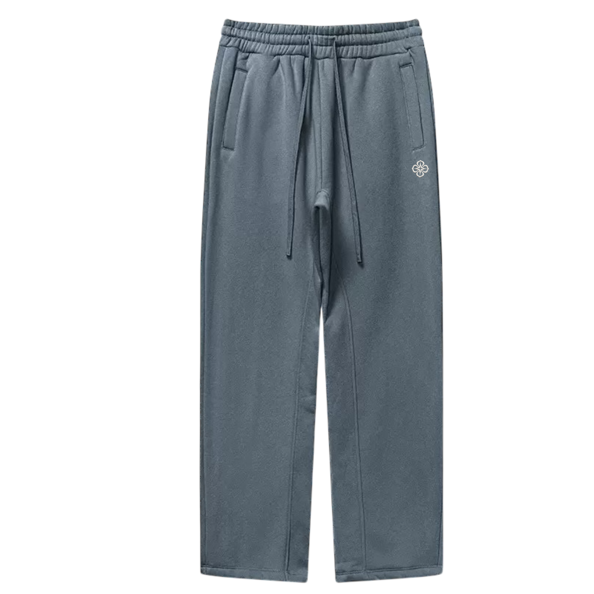BLACK LOGO PANTS