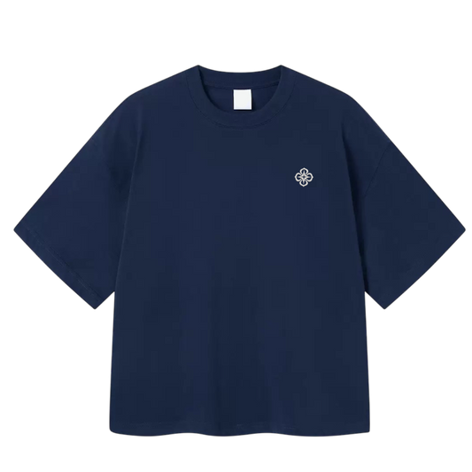MIDNIGHT BLUE LOGO TEE