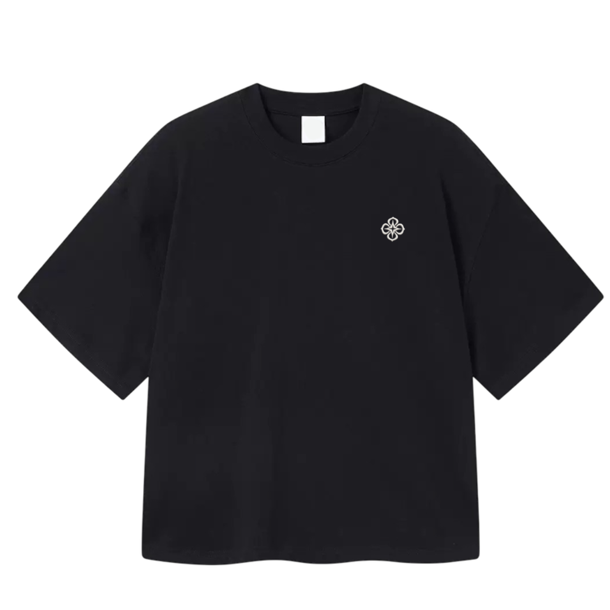 BLACK LOGO TEE