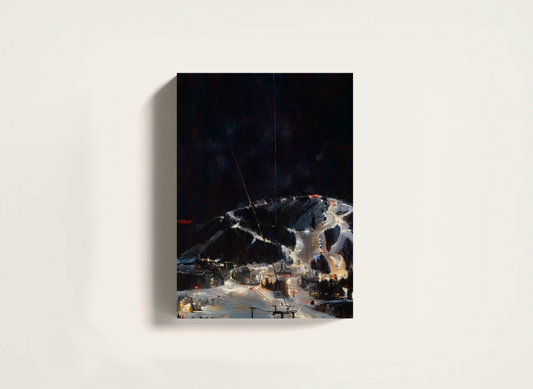 MIDNIGHT SLOPES CANVAS