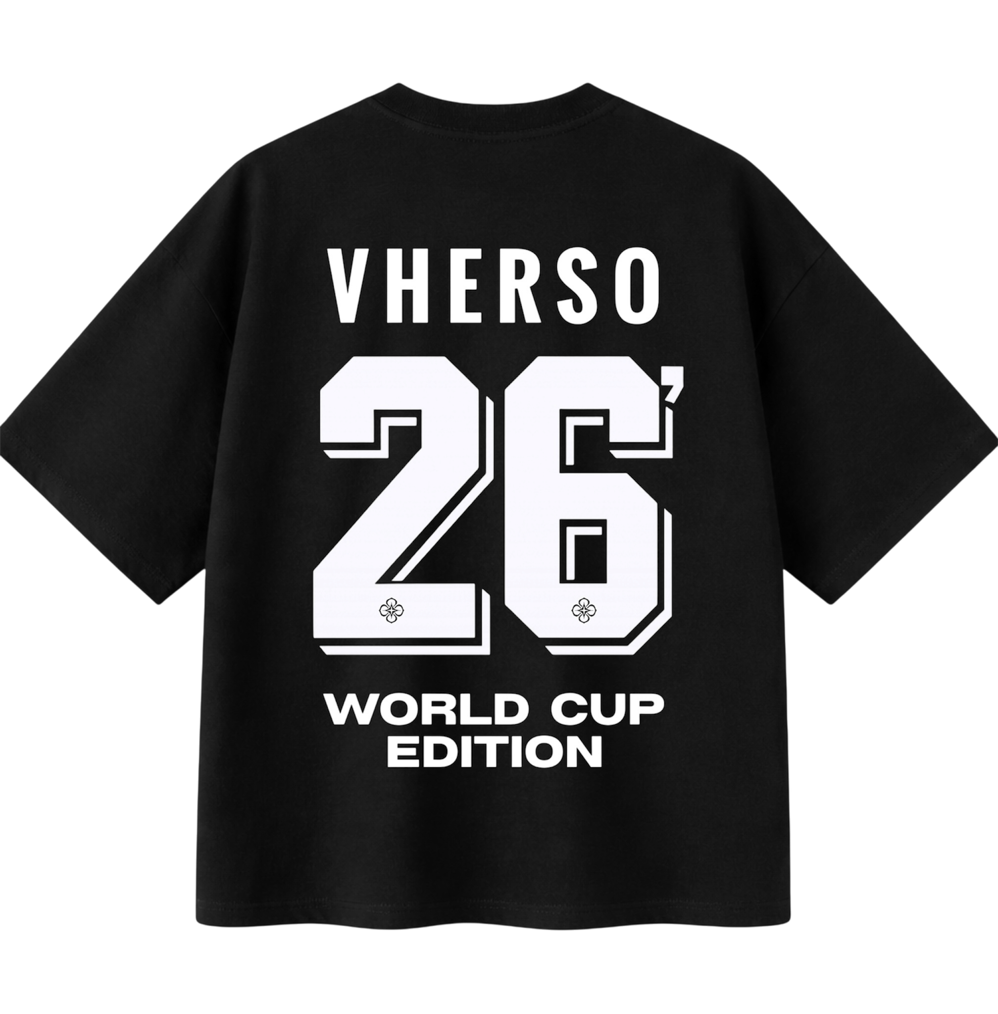 VHERSO 26' WORLD CUP BLACK TEE