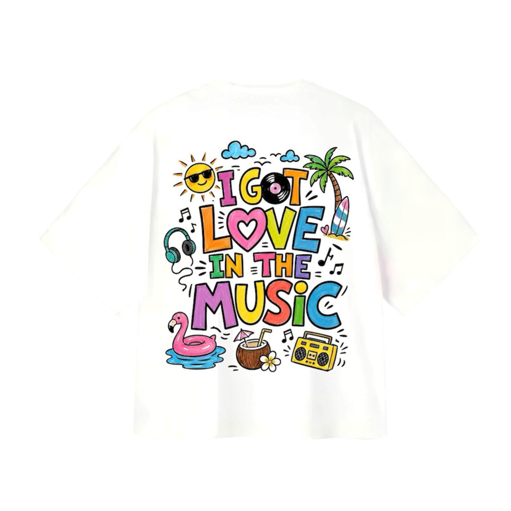 VHERSO I GOT LOVE IN THE MUSIC TEE